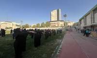 برنامه ورزش همگانی بانوان به مناسبت هفته ملی سلامت و هفته تربیت بدنی در دانشگاه 