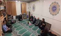 بازدید معاون و مدیران معاونت فرهنگی و دانشجویی از خوابگاه ساعی