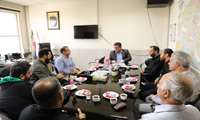 نشست مدیریت امور دانشجویی دانشگاه با ناظم های خوابگاه های دانشگاه علوم پزشکی ایران