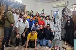 دیدار فعالان قرآنی با خانواده معظم شهید منوچهر حاجی آقایی شهرستانی