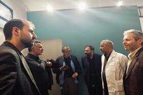 گزارش تصویری/ بازدید معاون وزیر بهداشت از بیمارستان موقت دانشگاه علوم پزشکی ایران در مصلای امام خمینی (ره)